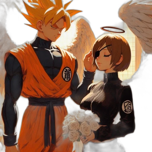 anime, concept art, pixel art, watercolor transparent PNG cut-out