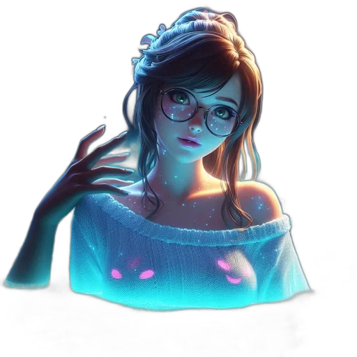 dress, crown, staff, face transparent PNG cut-out