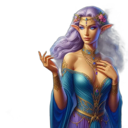 dress, jewelry, dragon, face transparent PNG cut-out