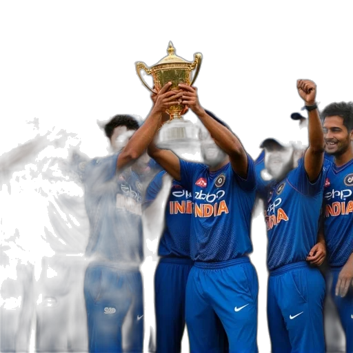 mumbai, indians, team, celebrates transparent PNG cut-out