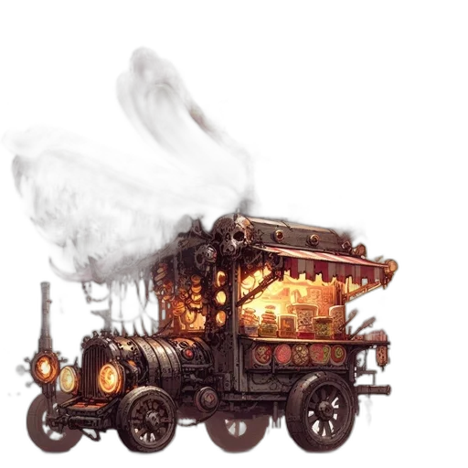 car, weapon, dragon, concept art transparent PNG cut-out