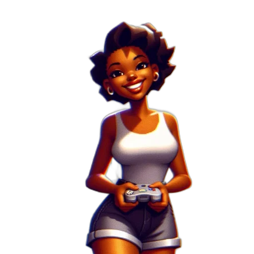 dress, staff, concept art, cartoon transparent PNG cut-out