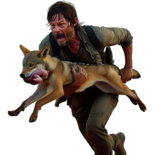 animal, weapon, concept art, photorealistic transparent PNG cut-out