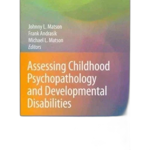cover, assessing, childhood, psychopathology transparent PNG cut-out