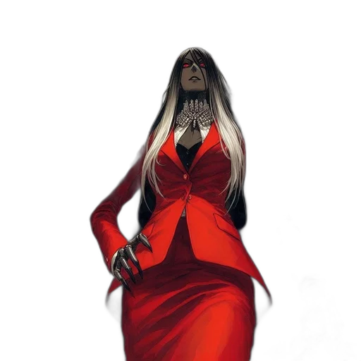 dress, concept art, comic book art, fantasy art transparent PNG cut-out