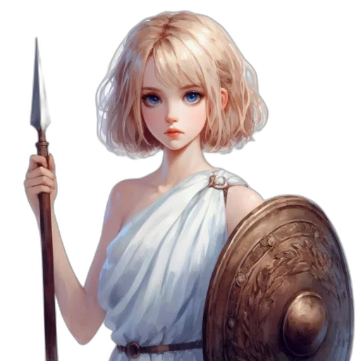 sword, weapon, staff, dress transparent PNG cut-out