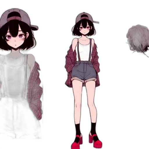 hat, jacket, creature, dress transparent PNG cut-out