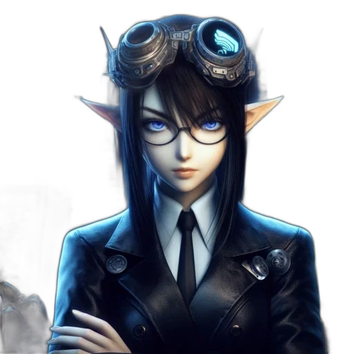 staff, concept art, fantasy art, anime transparent PNG cut-out