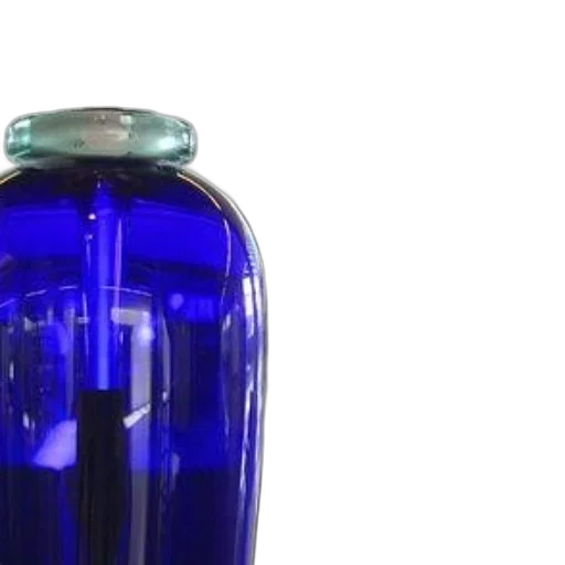 bottle, 3d render, photorealistic, blue transparent PNG cut-out