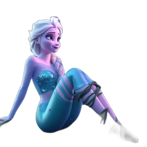 dress, concept art, 3d render, fantasy art transparent PNG cut-out