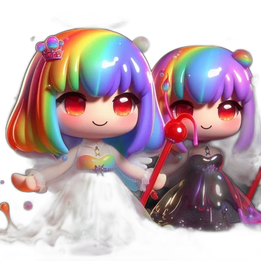 3d render, concept art, fantasy art, pixel art transparent PNG cut-out