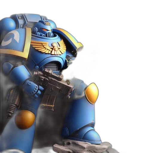 robot, weapon, concept art, 3d render transparent PNG cut-out