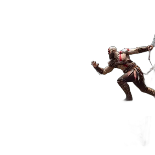 weapon, sword, staff, robot transparent PNG cut-out