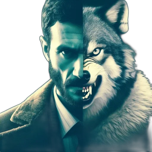 animal, mask, face, concept art transparent PNG cut-out
