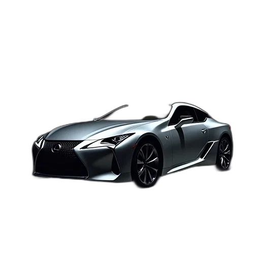 car, 3d render, photorealistic, concept art transparent PNG cut-out