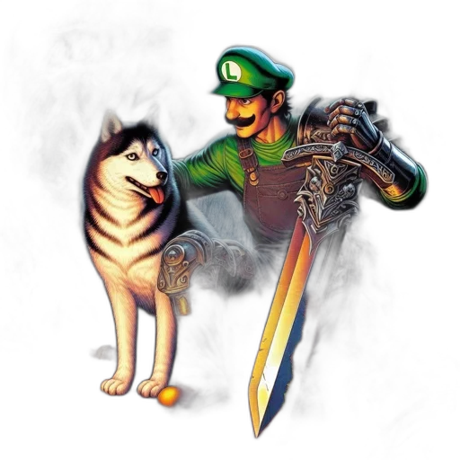 sword, animal, weapon, staff transparent PNG cut-out