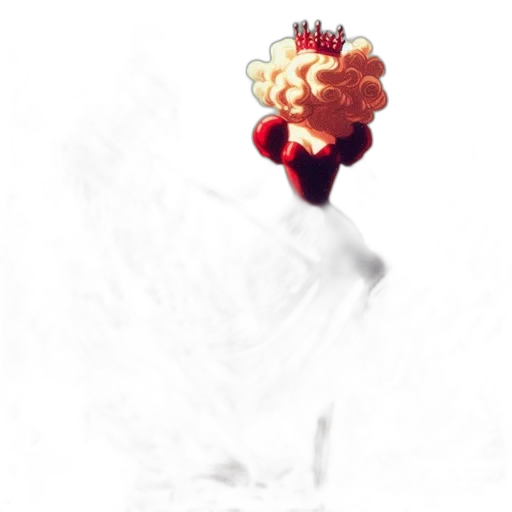 crown, mask, flower, hair transparent PNG cut-out