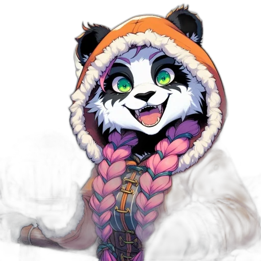 jacket, staff, animal, creature transparent PNG cut-out