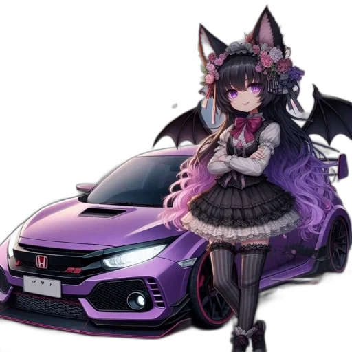 car, dragon, animal, creature transparent PNG cut-out