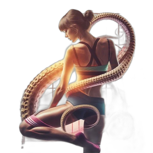 concept art, fantasy art, comic book art, cyberpunk transparent PNG cut-out