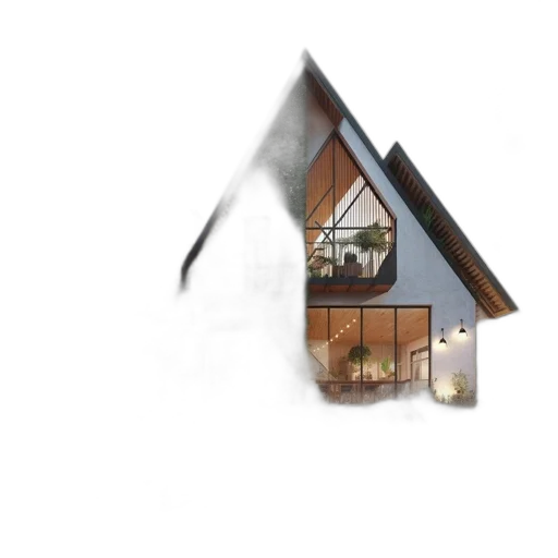 building, 3d render, concept art, photorealistic transparent PNG cut-out