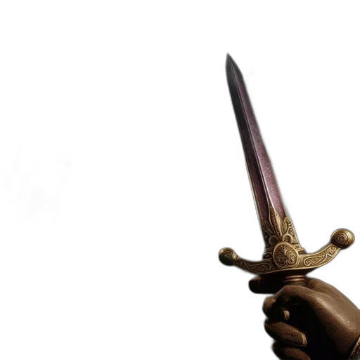 sword, weapon, staff, crown transparent PNG cut-out