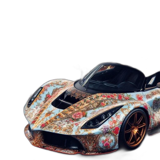 car, 3d render, photorealistic, concept art transparent PNG cut-out
