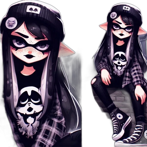 concept art, 3d render, pixel art, watercolor transparent PNG cut-out