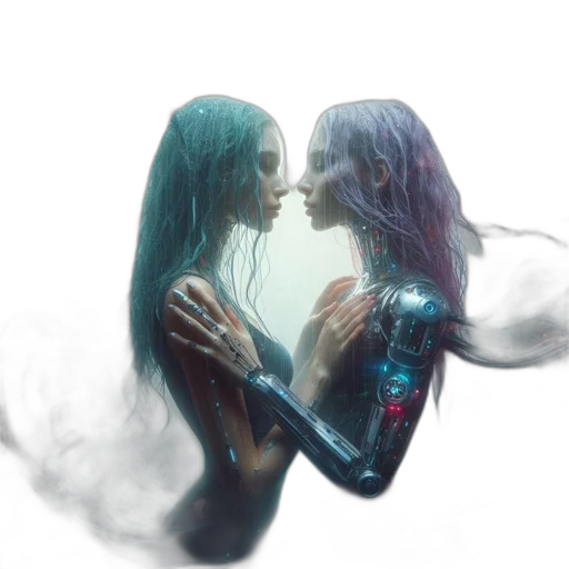 concept art, fantasy art, comic book art, watercolor transparent PNG cut-out