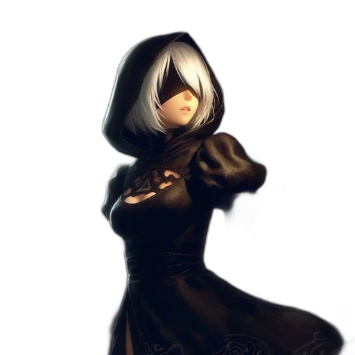 dress, staff, mask, face transparent PNG cut-out