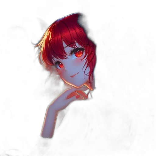 face, mask, staff, creature transparent PNG cut-out