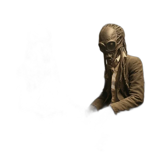 mask, staff, jewelry, robot transparent PNG cut-out