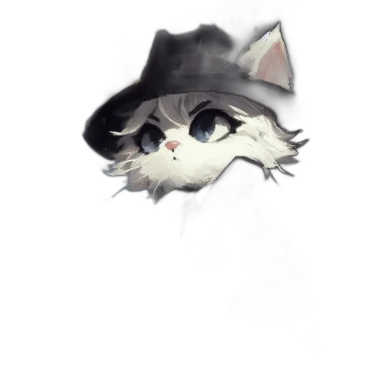 hat, staff, animal, creature transparent PNG cut-out
