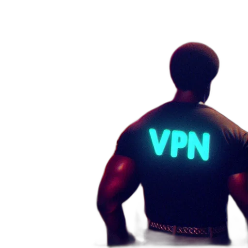 jacket, staff, vaporwave, cyberpunk transparent PNG cut-out