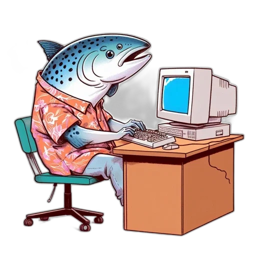animal, creature, dress, vaporwave transparent PNG cut-out