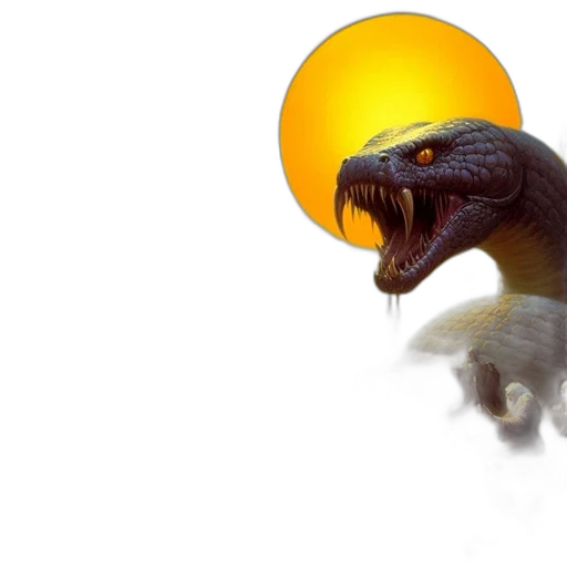dragon, creature, animal, concept art transparent PNG cut-out