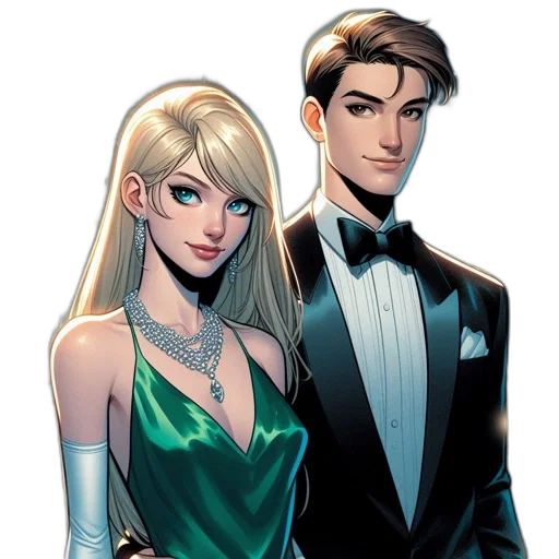 comic book art, concept art, cartoon, fantasy art transparent PNG cut-out