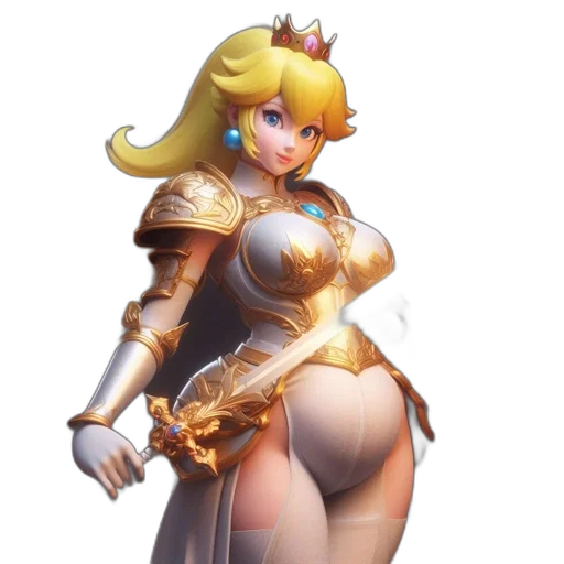 dress, weapon, crown, staff transparent PNG cut-out