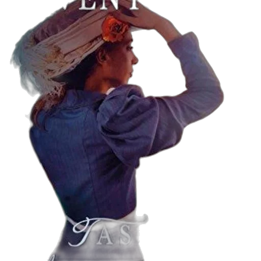 hat, staff, jacket, dress transparent PNG cut-out