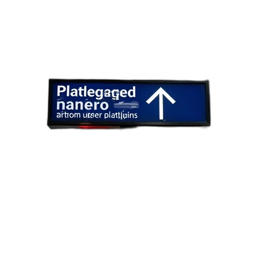 sign, pointing, platform, platforms transparent PNG cut-out