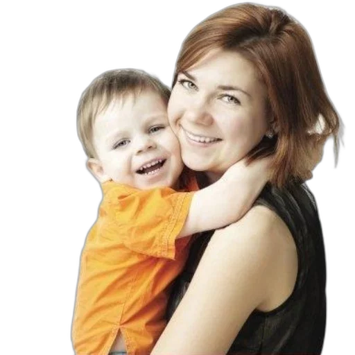 face, woman, holds, smiling transparent PNG cut-out