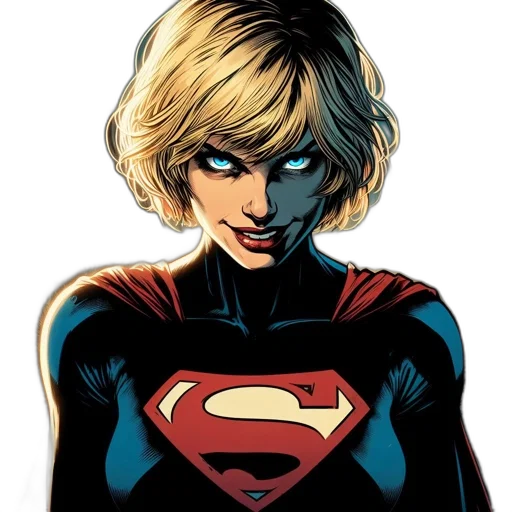 face, comic book art, concept art, cartoon transparent PNG cut-out