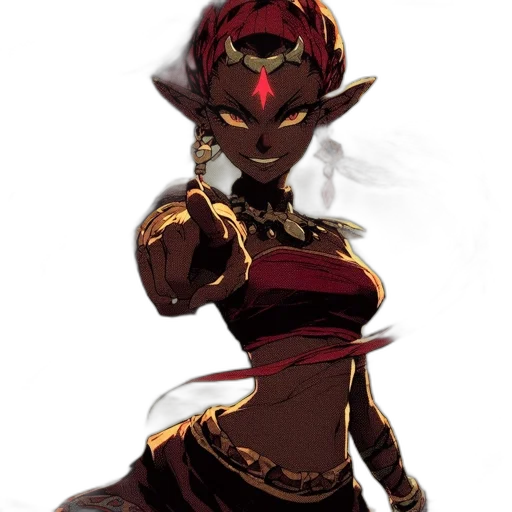 mask, staff, crown, dragon transparent PNG cut-out