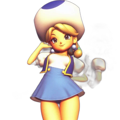 dress, hat, staff, weapon transparent PNG cut-out