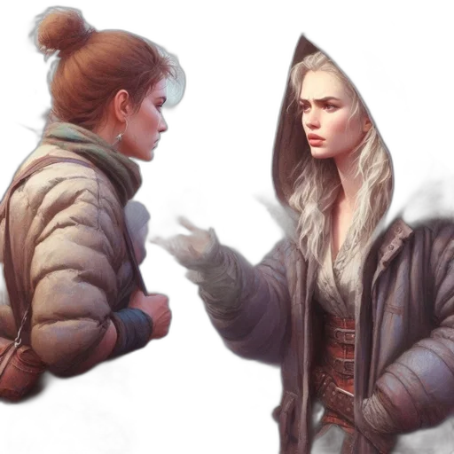 jacket, concept art, fantasy art, comic book art transparent PNG cut-out