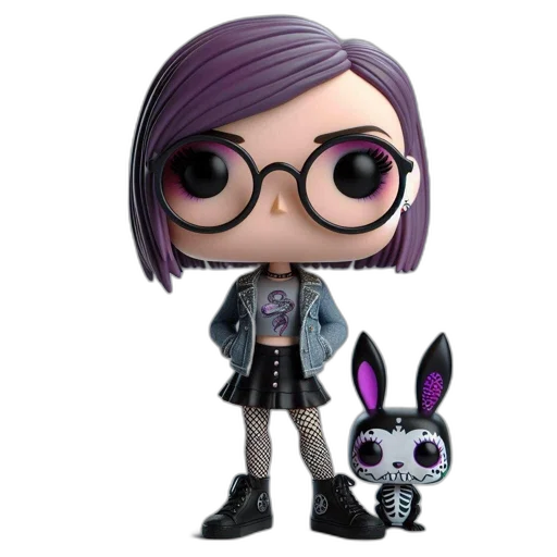 cyberpunk, cartoon, concept art, 3d render transparent PNG cut-out