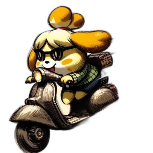 car, animal, concept art, pixel art transparent PNG cut-out
