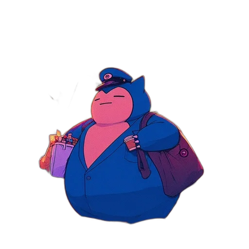 jacket, creature, food, staff transparent PNG cut-out