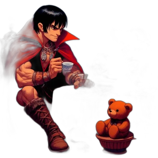 pixel art, concept art, fantasy art, comic book art transparent PNG cut-out