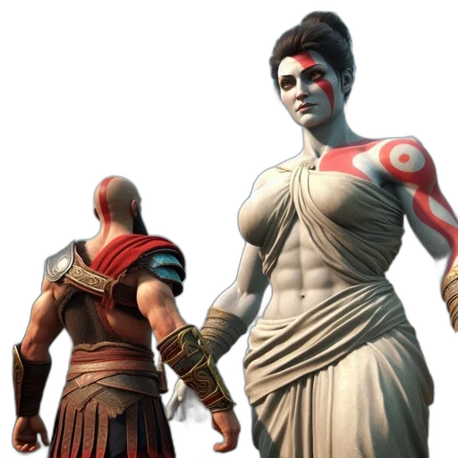 concept art, 3d render, fantasy art, comic book art transparent PNG cut-out